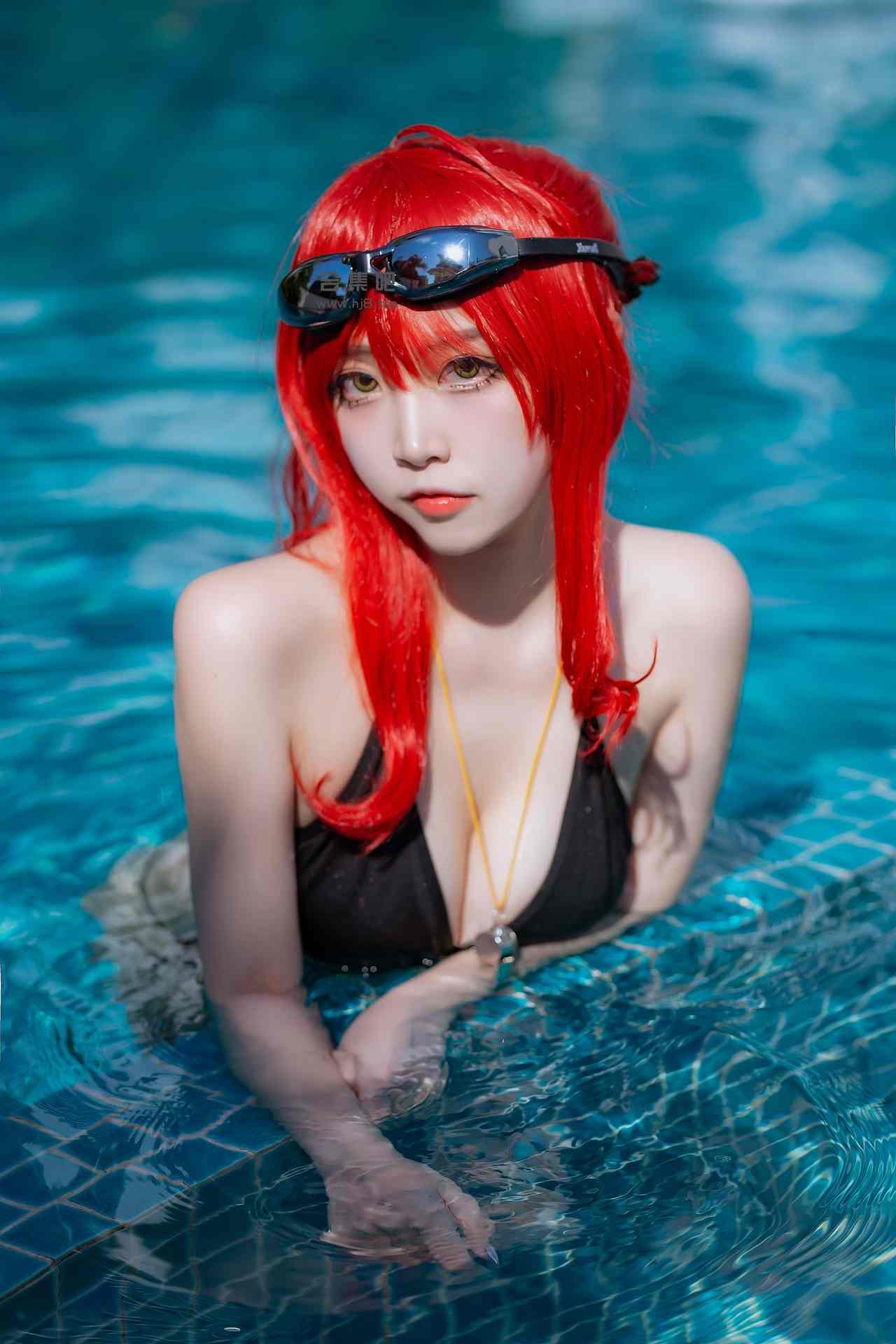 NO.121二佐Nisa碧蓝航线扎拉泳装【14P】-可宝主